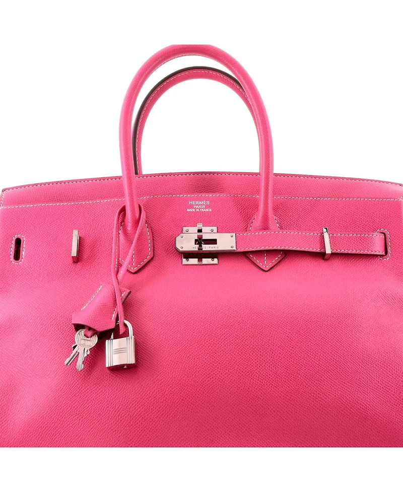 Pre-Owned Hermes Candy 35 Handbag Epsom