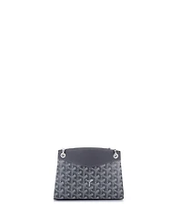 Pre-Owned Goyard Mini Structured Rouette Chain Shoulder Bag Coated Canvas