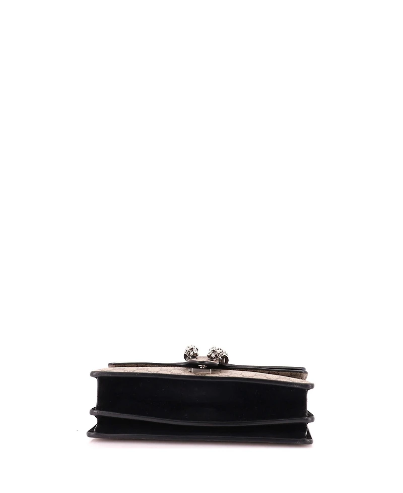Pre-Owned Gucci Small Dionysus Bag Gg Coated Canvas