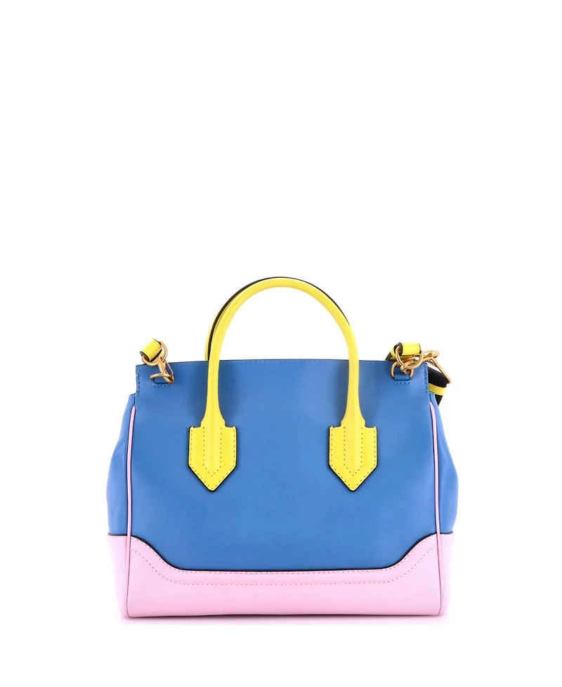 Pre-Owned Versace Large Palazzo Empire Bag Leather
