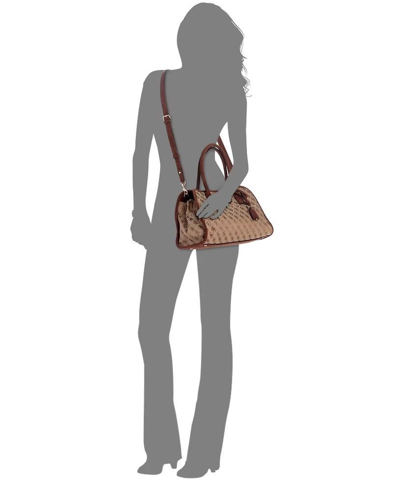Guess Samantha Girlfriend Large Satchel Handbag