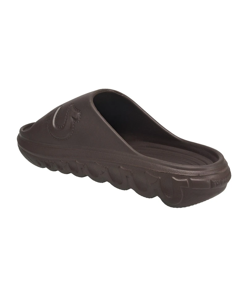 True Religion Men's Tupac Molded Slide