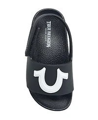 True Religion Little Boys 112 Horseshoe Logo Slide