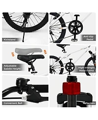 Sugift 20" & 24" Front-Suspension 6-Speed Mountain Bike, Ages 8+