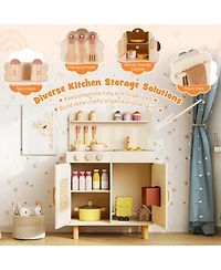 Sugift Realistic Ice Maker 10-Piece Play Kitchen Playset, Ages 3+