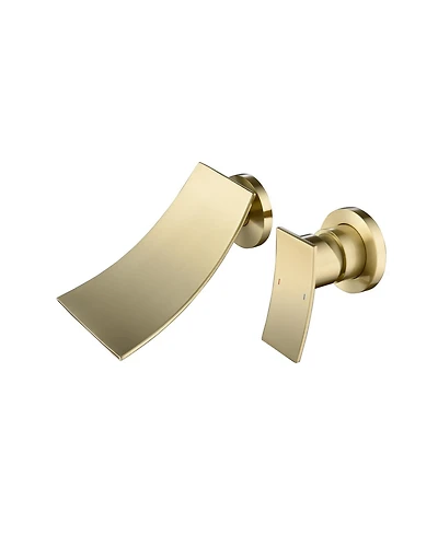 Busdays Wall Mount Widespread Bathroom Faucet