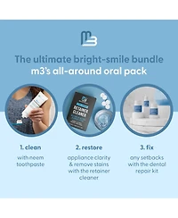 M3 Dental Tooth Repair Kit with Temporary Filling Material and Travel Case