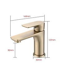 Busdays Single Handle Bathroom Sink Faucet for Lavatory Basin