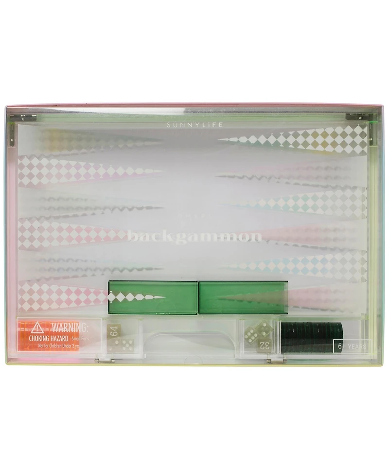 Sunnylife Lucite: Backgammon