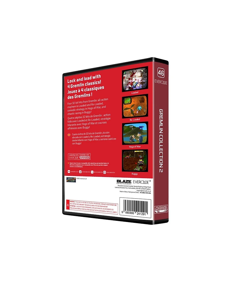 Blaze Entertainment Gremlin Multi-Game Retro Cartridge 2 Evercade