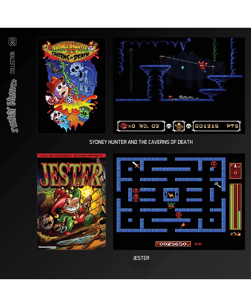 Blaze Entertainment The Sydney Hunter Collection 4-Game Retro Collection Evercade