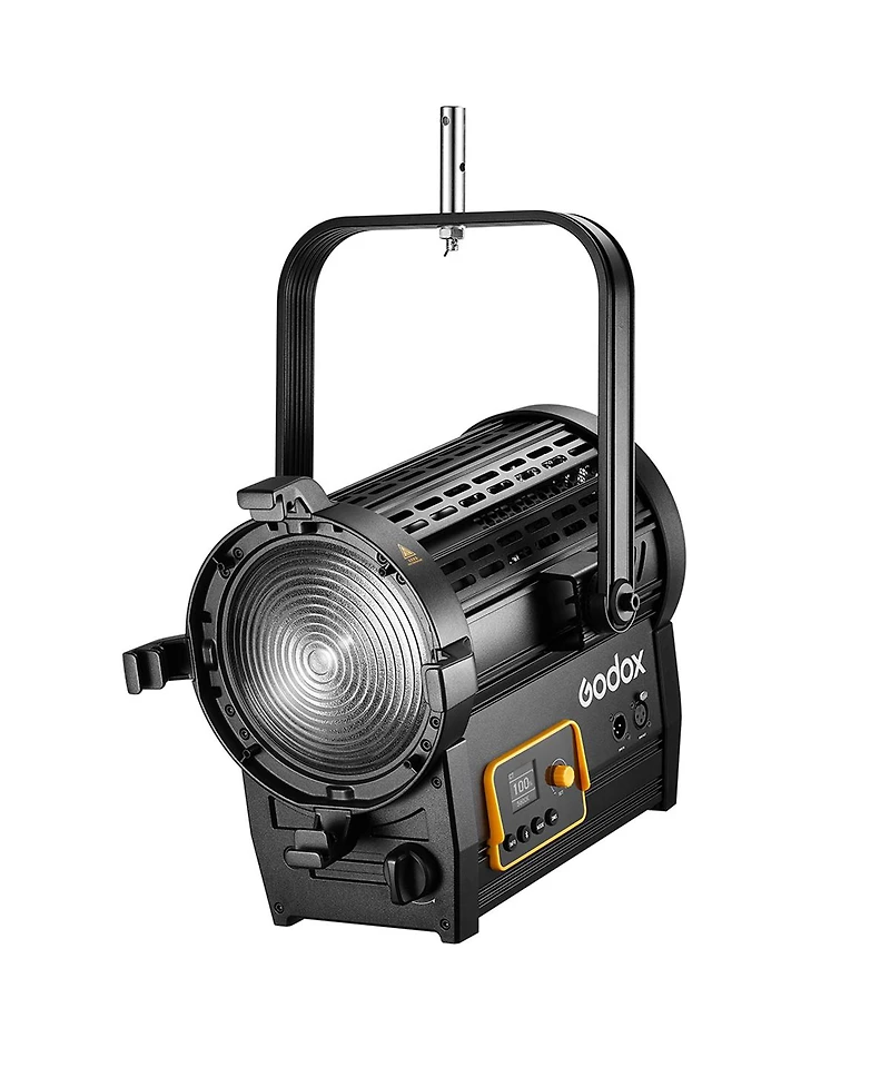 Godox F7-120 120W Bi-Color Fresnel Light, Hang Mount