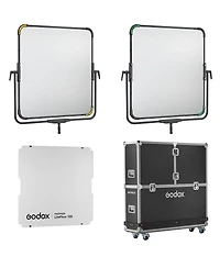 Godox Knowled LiteFlow 100 Double-Sided Cine Light Reflector Kit with Hard Case (40 x 40")