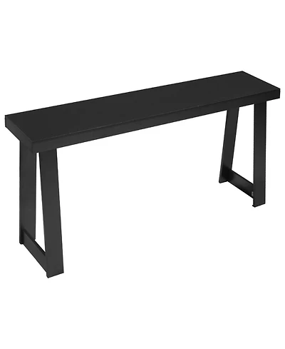 Slickblue Wooden Entryway Console Table, Long Narrow Sofa Table with Modern Design for Living Room Decor