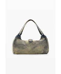Desigual Women's Denim Charm Bag