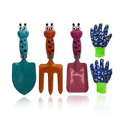 Xdovet Gardening Tools Gloves Shovel Spade Teen Boy 4Pack