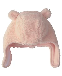 Carter's Baby Boys' and Girls' Bear Teddy Fleece Hat Mitten, 3-Piece Set