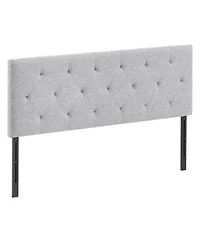 Slickblue Upholstered Full Size Bed Headboard with Adjustable Height for Bedroom, Hotel, and Dormitory