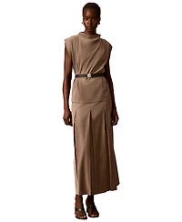 Calvin Klein Women's Draped Neck Top