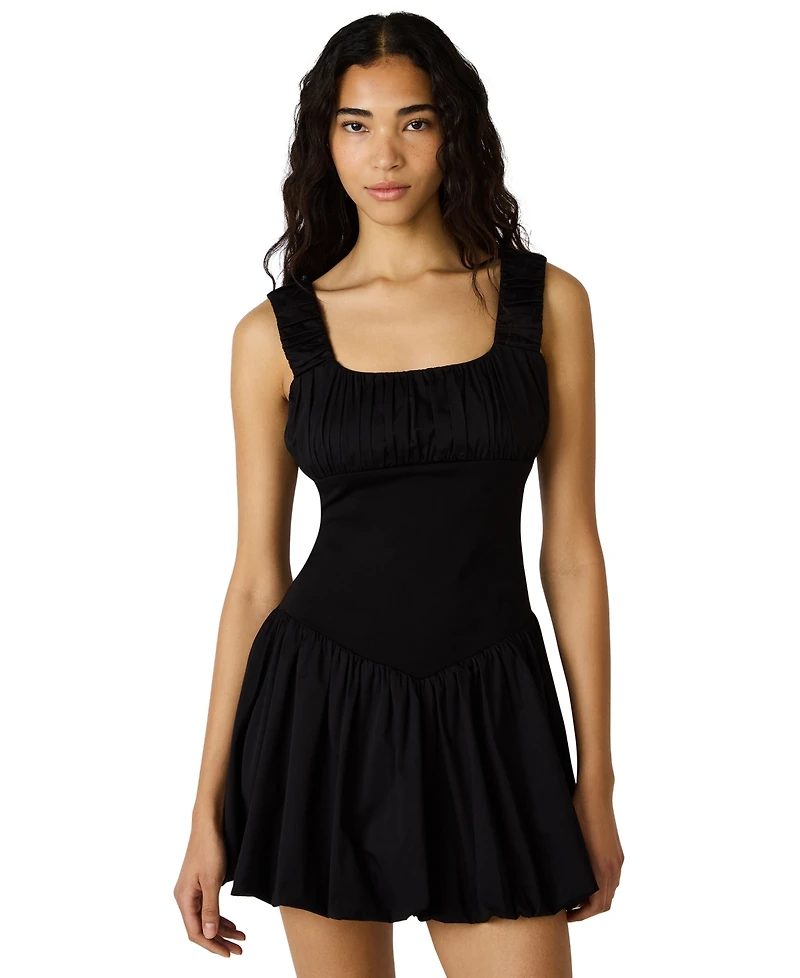 Steve Madden Juniors' Square Neck Dress