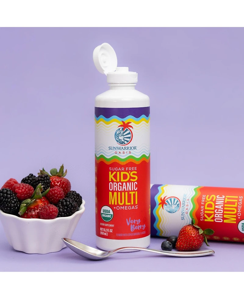 Sunwarrior Us Liquid Kid s Multi Plus Omegas