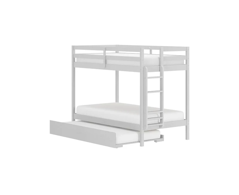 Grain & Grove Bear Plywood Twin/Twin with Trundle