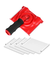 Xdovet T Edge Trimmer Corner Walls Ceilings Tool 4 Pads