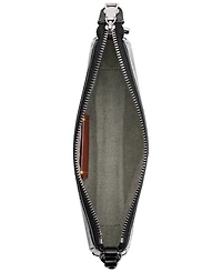 Coach Plaza Glazed Leather Mini Shoulder Handbag