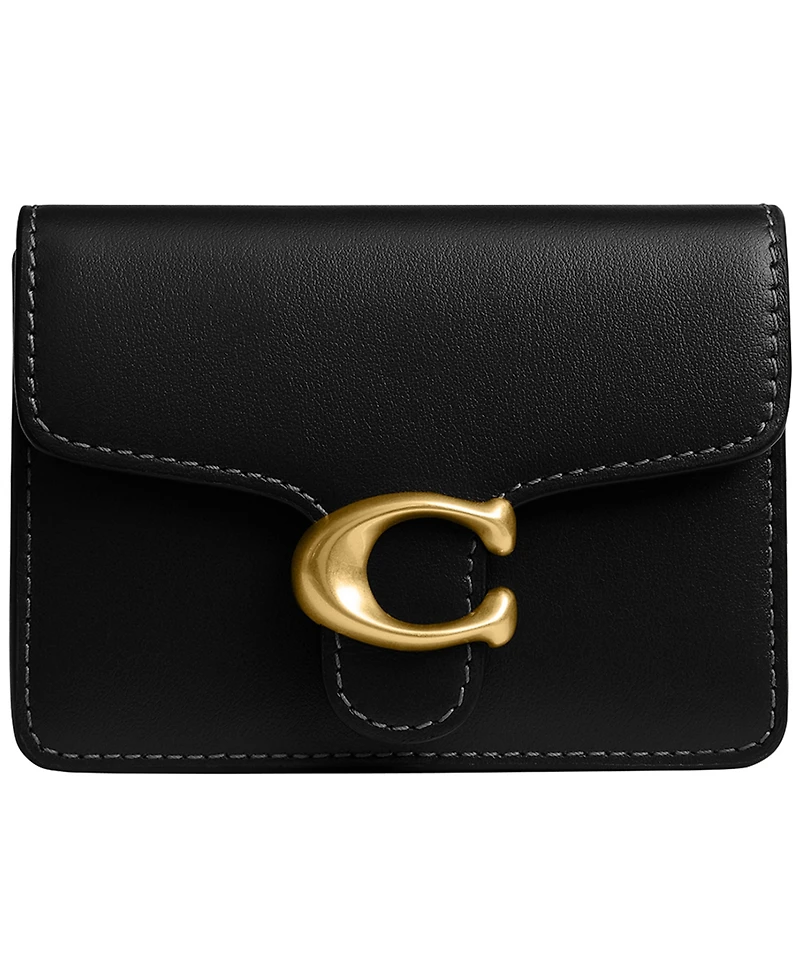 Coach Tabby Leather Card Case Wallet
