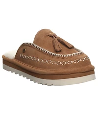Bearpaw Women's Leona Platform Scuff Slip-On Slippers