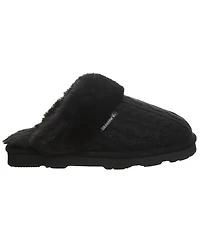 Bearpaw Women's Rumie Cable Knit Slip-On Slippers