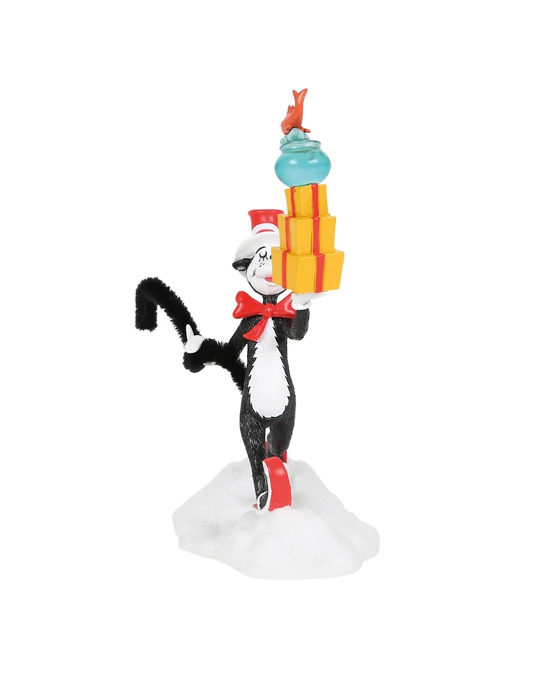 Department 56 Grinch Village Looking' Dapper Cat In The Hat Figure