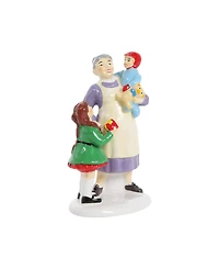 Department 56 Snow Village Grandma's Favorite Present Figure