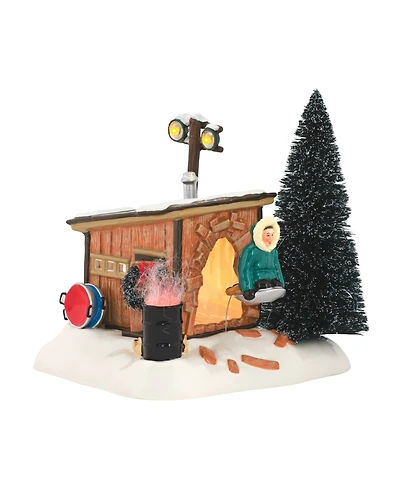 Department 56 Snow Village Griswold Sled Shack Figurine
