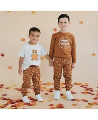 Sweet Wink Little Boy's (5-8) Pumpkin Jogger