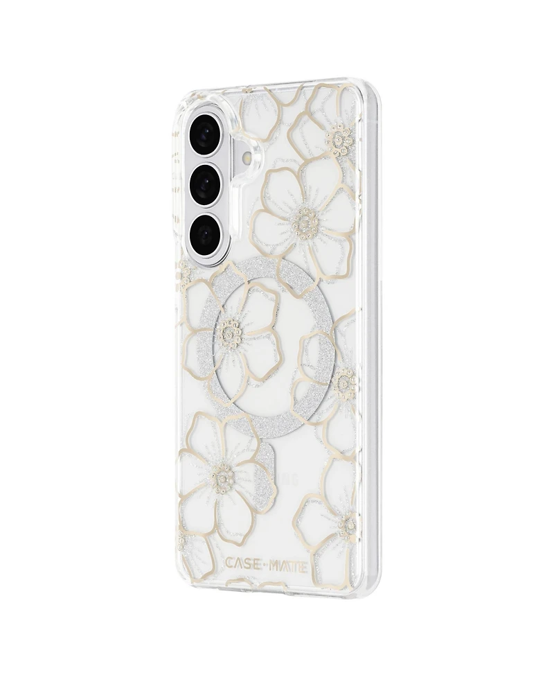 Case-Mate Floral Gems Magnetic Phone Case for Samsung Galaxy S26 Plus