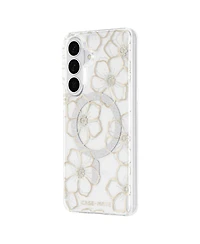 Case-Mate Floral Gems Magnetic Phone Case for Samsung Galaxy S26 Plus