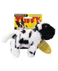 Mighty Jr Farm Cow 2 Pack , Durable Plush Squeaky Dog Toy