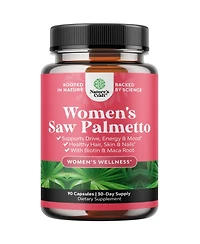 Nature's Craft Saw Palmetto 500milligram Capsules for Women with Maca Root and Biotin