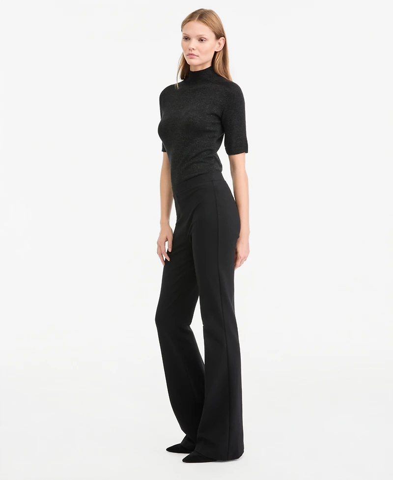 Kobi Halperin Women's Meghan High-Waisted Flared Pull-On Pants