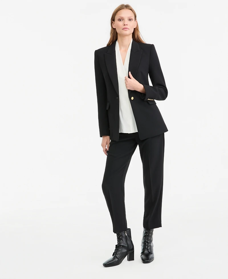 Kobi Halperin Women's Rue Shoulder Pad Single Button Blazer