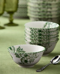 Certified International Winter Evergreen All-Purpose Bowls, Set of 6