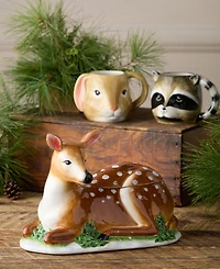 Certified International Winter Cabin 3-d Cookie Jar