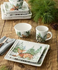 Certified International Winter Cabin Dinnerware Collection