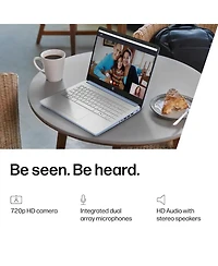 Hp Essential Hd Laptop, Intel N-Series N150, Intel Graphics, 4GB Ram, 128GB eMMC, Wi-Fi 6, Windows 11 Home