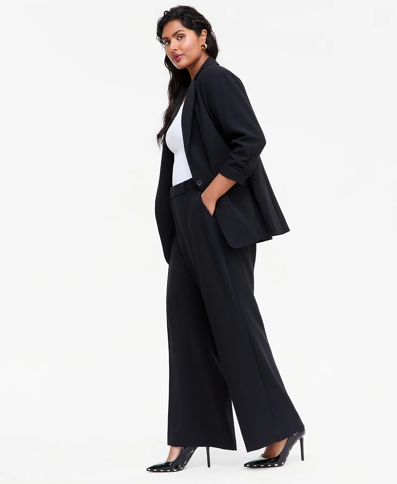 I.n.c. International Concepts Plus High-Waist Bootcut Pants, Macy's Exclusive