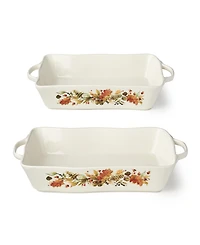Certified International Autumn Meadows Medium Rectangular Baker