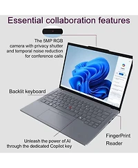 Lenovo ThinkPad T14 14" Traditional Laptop Intel Core Ultra 7 32GB Ram Intel Graphics 2TB Ssd Storage Windows 11 Pro 60Hz