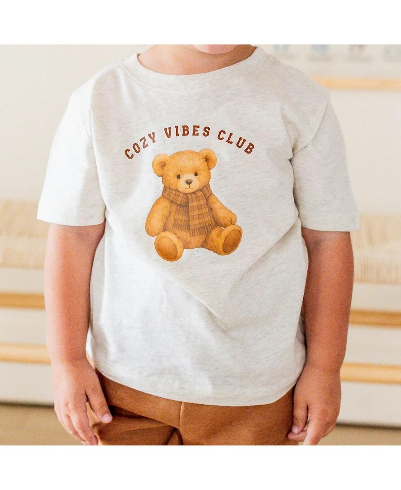 Sweet Wink Little Boys Cozy Teddy Short Sleeve T-Shirt