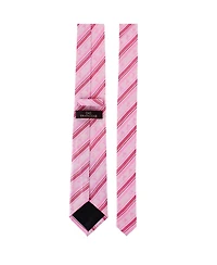 Trafalgar Men's Breast Cancer Awareness Silk Necktie